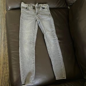 Boys Zara skinny grey jeans size 8